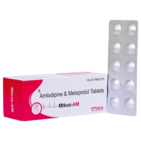 Mtkoz-AM 5/50 Tablet 10's