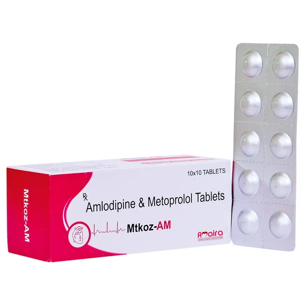 Mtkoz-AM 5/50 Tablet 10's