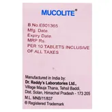 Mucolite Tablet 10's, Pack of 10 TABLETS