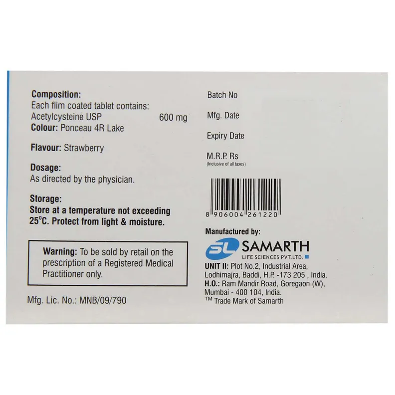 Buy Mucomix Tablet online | Uses, Side Effects, Price and substitutes ...