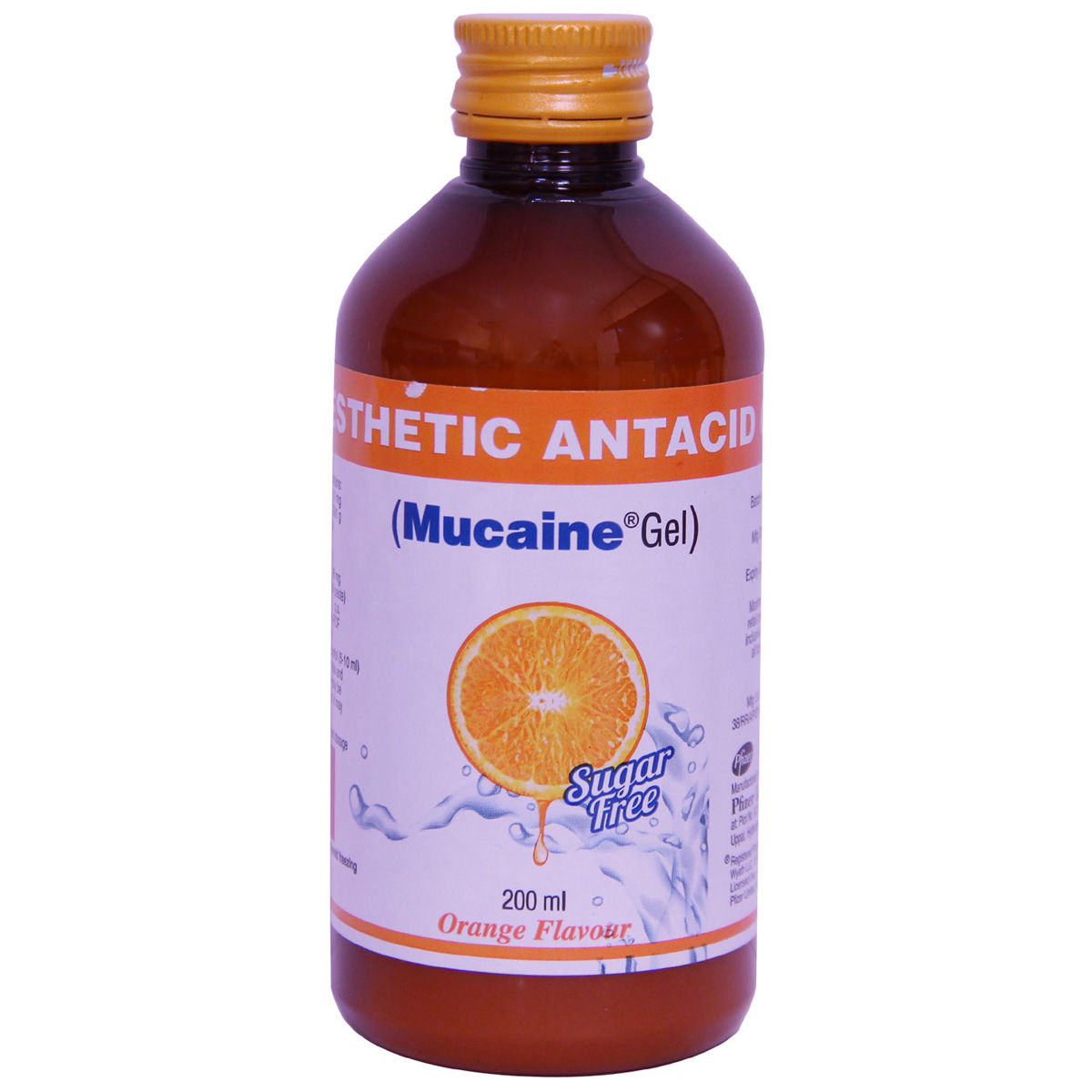 Buy Mucaine Gel Orange 200 ml Online