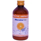 Mucaine Gel Orange 200 ml, Pack of 1 GEL