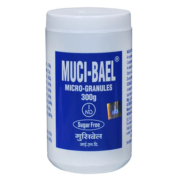 Muci-Bael Sugar Free Micro-Granules Powder, 300 gm, Pack of 1