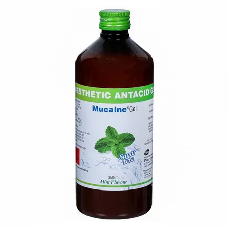 Mucaine Sugar Free Mint Oral Gel 350 ml
