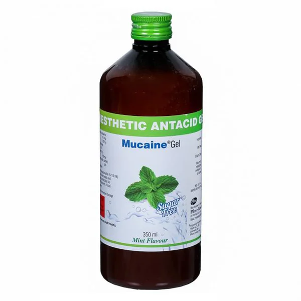 Mucaine Sugar Free Mint Oral Gel 350 ml