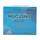 Mucusnil Expectorant Tablet 15's, Pack of 15 TabletS