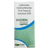 Mucoral 2% Viscous Oral Topical Solution 200 ml, Pack of 1 SOLUTION