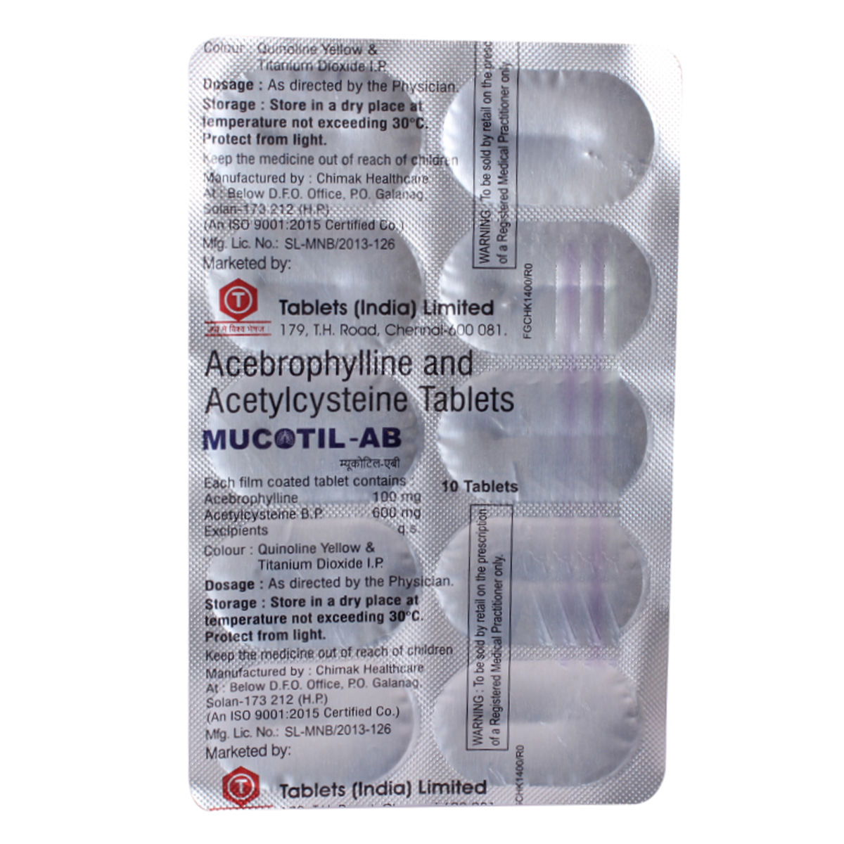 Mucotil-AB Tablet | Uses, Side Effects, Price | Apollo Pharmacy