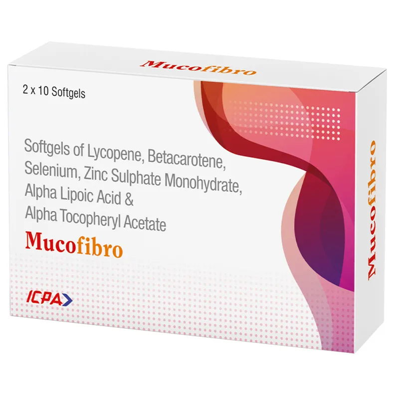 Buy Mucofibro Softgel Capsule | 19 Minutes Delivery | Apollo Pharmacy