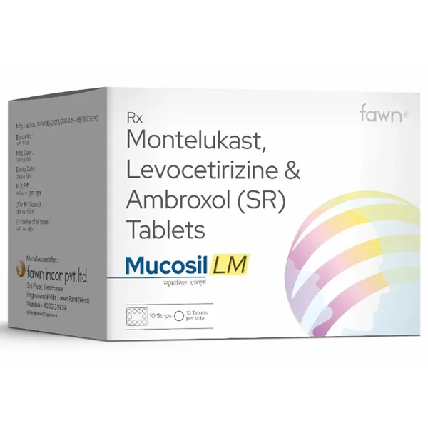 Mucosil-LM Tablet 10's, Pack of 10