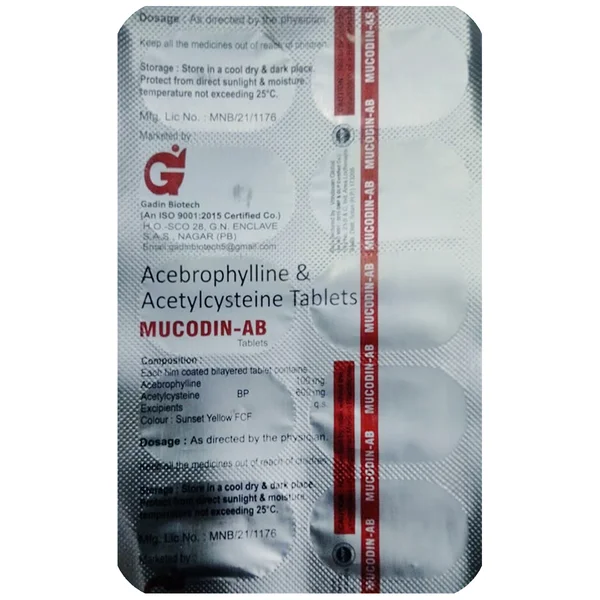 Mucodin-AB Tablet 10's