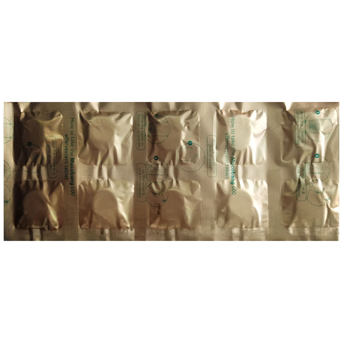 Buy Mucobang 600 Sugar Free Orange Flavour Effervescent Tablet 10's ...