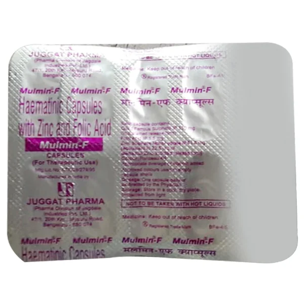 Mulmin F Capsule 10's