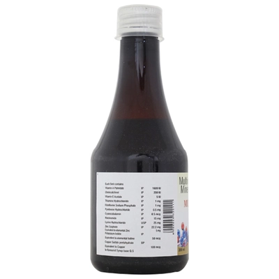 Multi-UP Syrup 200 ml, Pack of 1