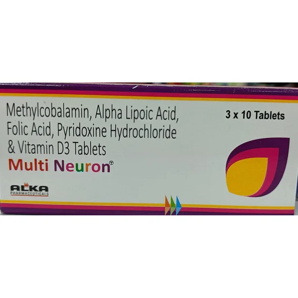 Multi Neuron Tablet 10's, Pack of 10 TABLETS