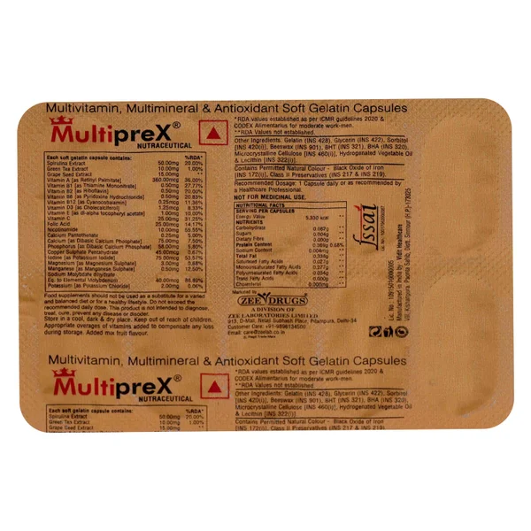 Multiprex Capsule 10's