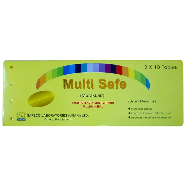 Multisafe Tab 10'S, Pack of 10