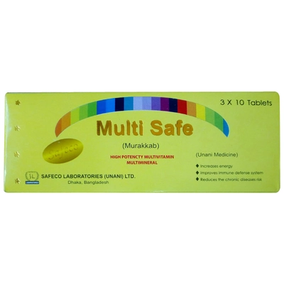 Multisafe Tab 10'S, Pack of 10