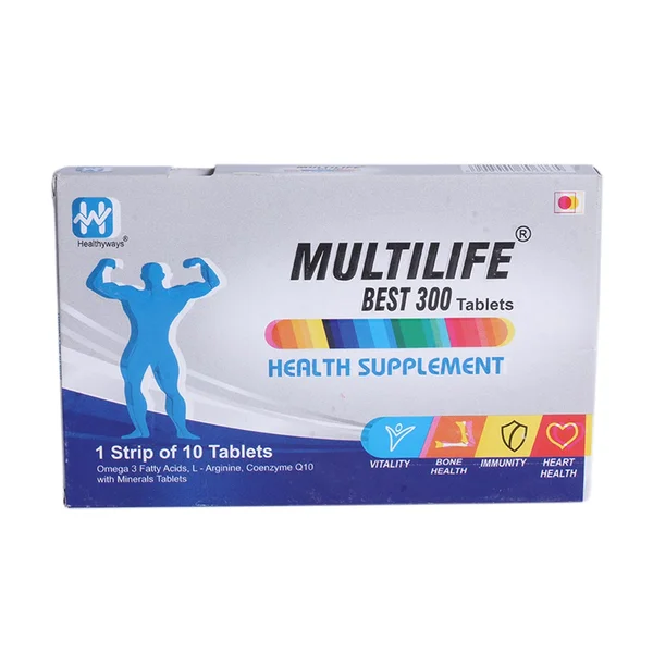 Multilife Best 300 Tablet 10's