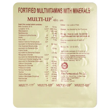 Multi-Up Tab 15'S