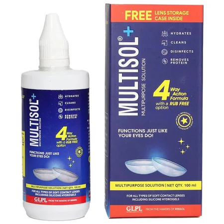 Multisol Plus Multipurpose Solution, 100 ml