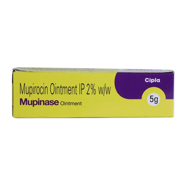Mupinase Ointment 5 gm, Pack of 1 OINTMENT