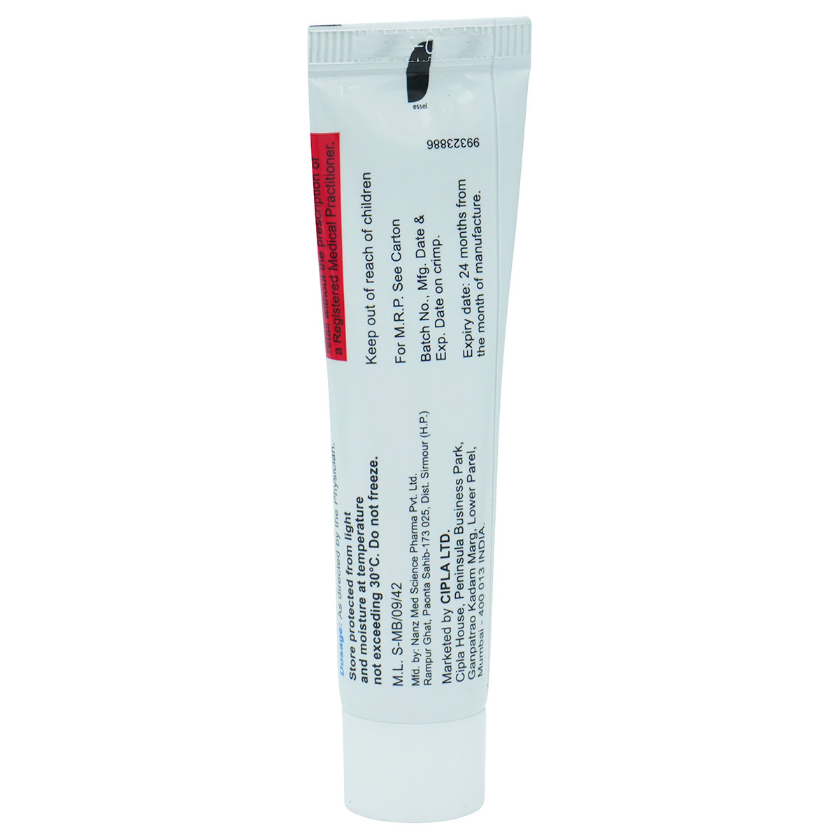 Mupicip 2% Ointment 15 gm, Pack of 1 OINTMENT Mupicip 2% Ointment 15 gm, Pack of 1 OINTMENT