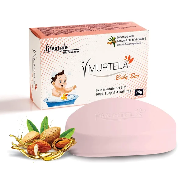 Murtela Baby Soap 75 gm, Pack of 1