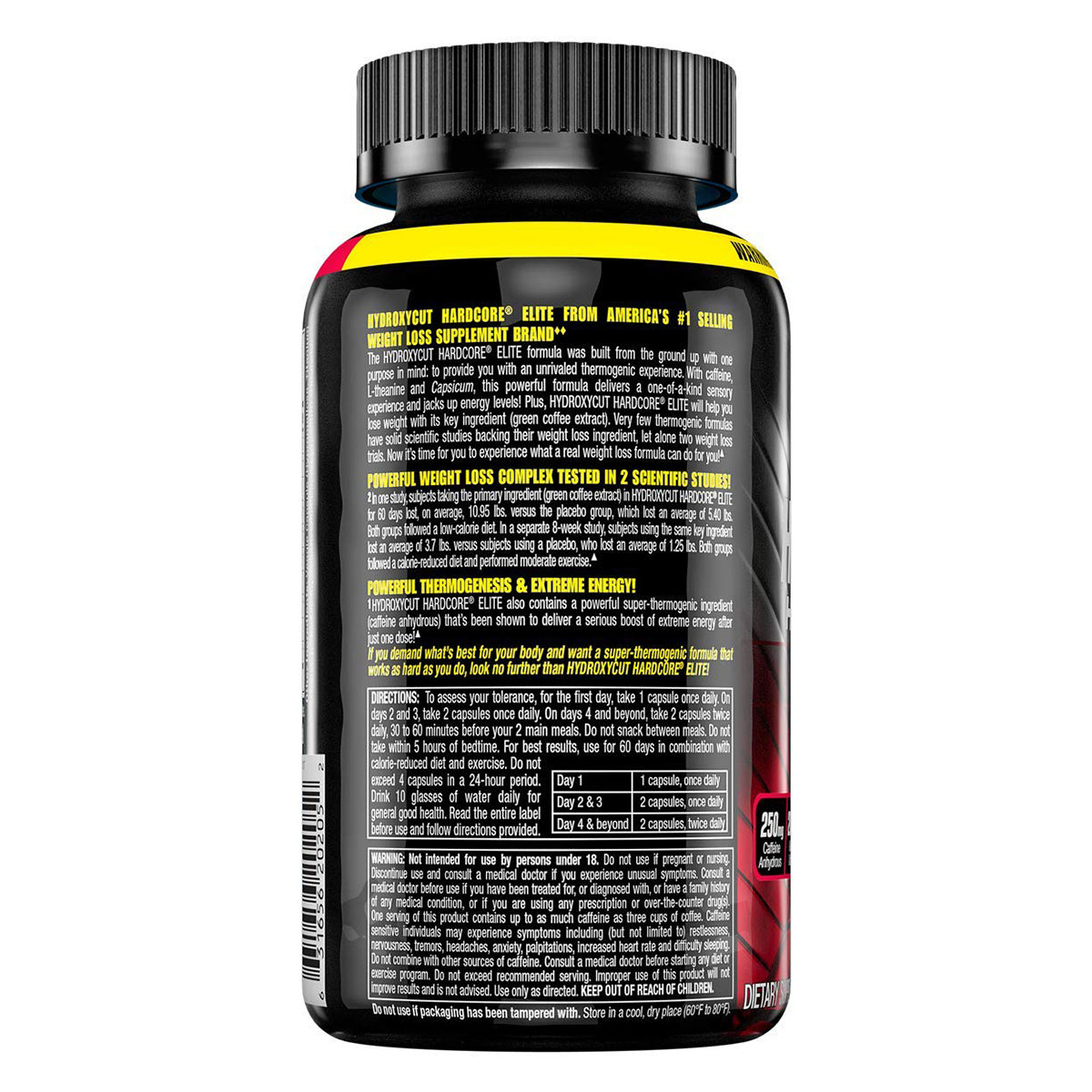 MuscleTech Performance Series Hydroxycut Hardcore Elite, 110 capsules, Pack of 1 MuscleTech Performance Series Hydroxycut Hardcore Elite, 110 capsules, Pack of 1