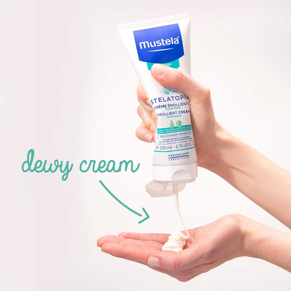 Mustela Stelatopia Emollient Baby Cream, 200 ml, Pack of 1 Mustela Stelatopia Emollient Baby Cream, 200 ml, Pack of 1