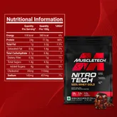 MuscleTech Nitrotech 100% Whey Gold Double Rich Chocolate Flavour Powder, 450 gm, Pack of 1