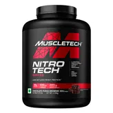 Muscletech Nitrotech Ripped Low Fat Whey Protein Chocolate Fudge Brownie Flavour Powder, 2 kg, Pack of 1