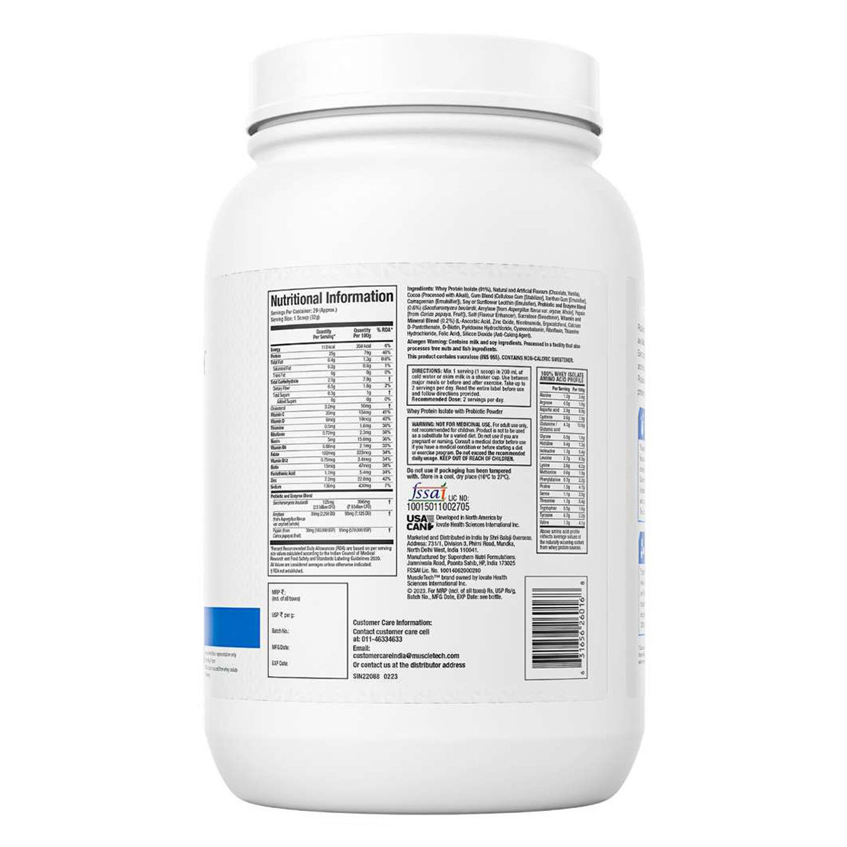 Muscletech Platinum 100% Whey Isolate Milk Chocolate Powder, 907 gm, Pack of 1 Muscletech Platinum 100% Whey Isolate Milk Chocolate Powder, 907 gm, Pack of 1