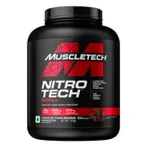 Muscletech Nitro-Tech Ripped Chocolate Fudge Brownie Protein Powder, 1.81 kg, Pack of 1