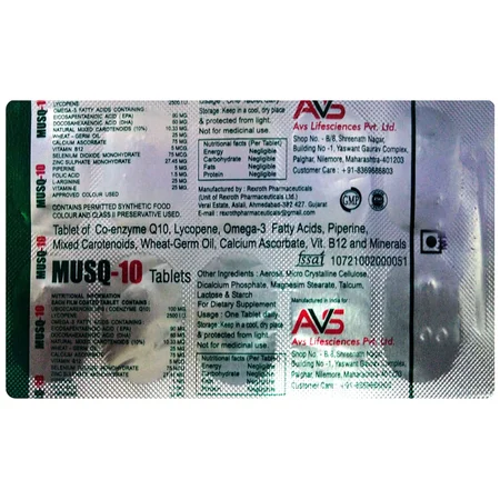 Musq-10 Tablet 10's