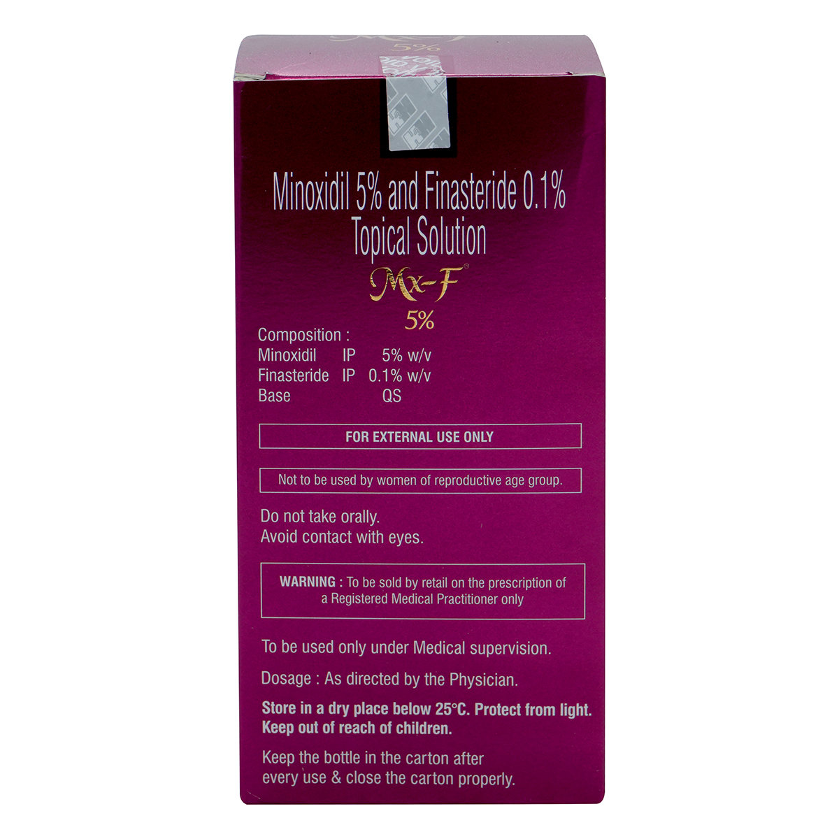 MX F 5% Topical Solution 60 ml, Pack of 1 SOLUTION MX F 5% Topical Solution 60 ml, Pack of 1 SOLUTION
