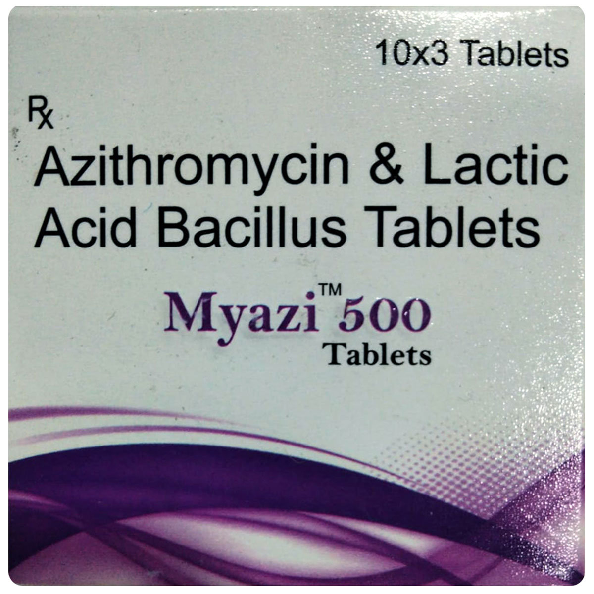 Myazi 500 Tablet 3's, Pack of 3 TabletS Myazi 500 Tablet 3's, Pack of 3 TabletS