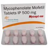 Mycept 500 Tablet 10's, Pack of 10 TABLETS