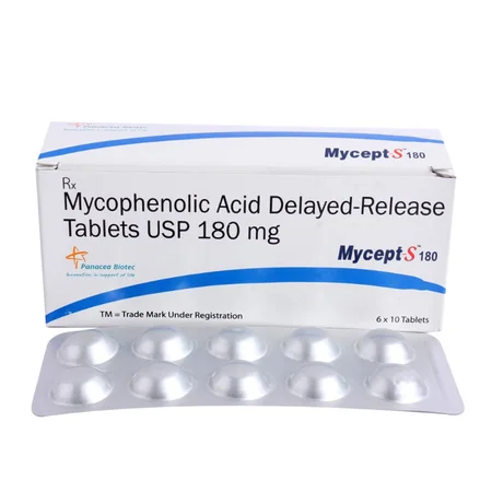 MYCEPT S 180MG TABLET