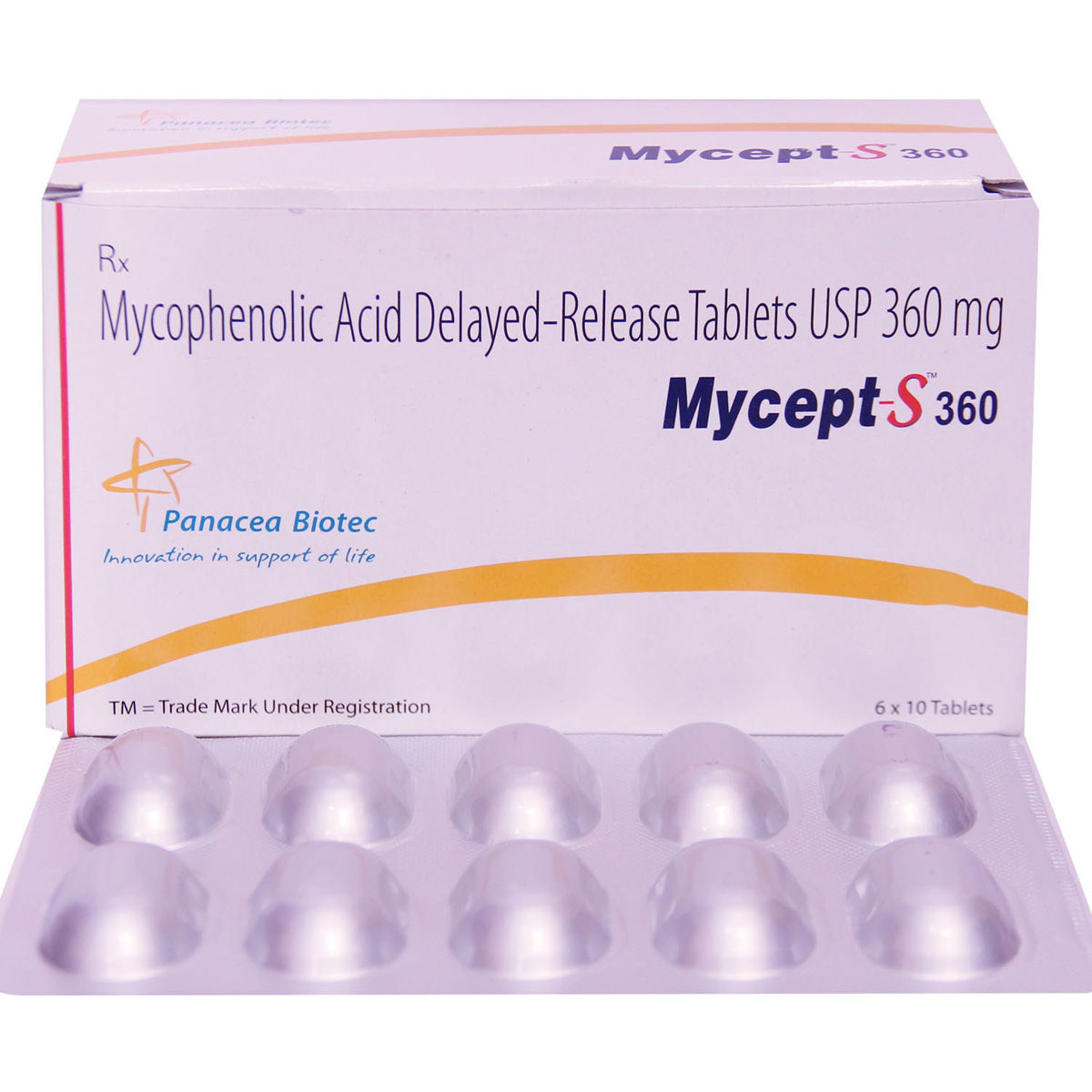 Buy Mycept-S 360 Tablet 10's Online