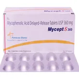 Mycept-S 360 Tablet 10's, Pack of 10 TABLETS