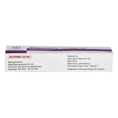 Mycospor Cream 15 gm, Pack of 1 Cream