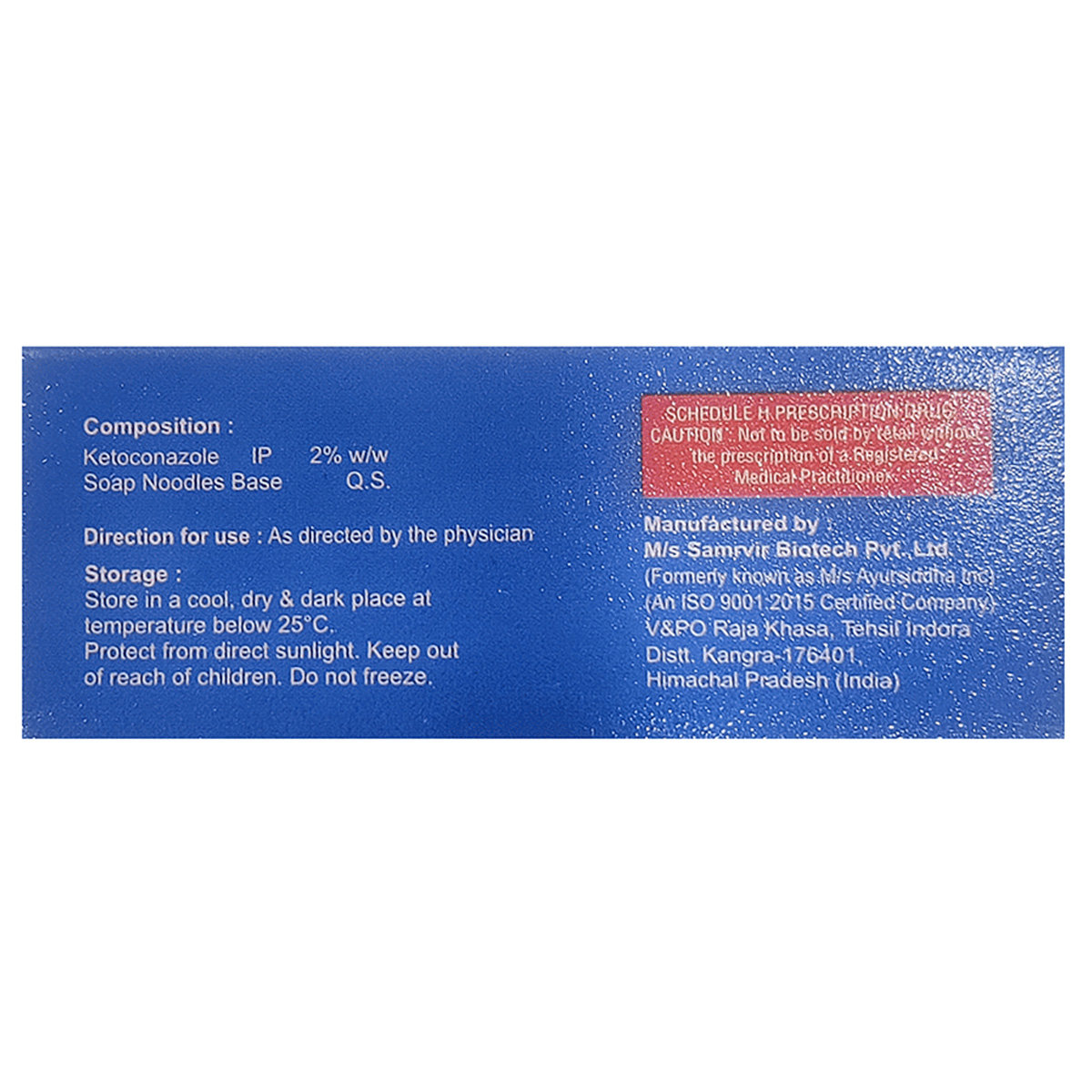 Mycobloc 2% Soap 75 gm, Pack of 1 Soap Mycobloc 2% Soap 75 gm, Pack of 1 Soap