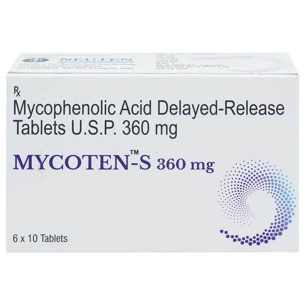 Mycoten-S 360 mg Tablet 10's