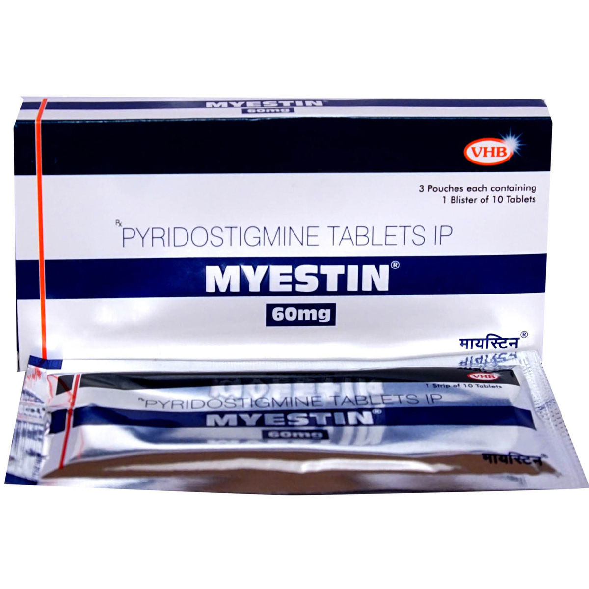 Myestine 60 Tablet 10's, Pack of 10 TABLETS