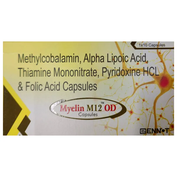 Myelin M12 OD Capsule 10's, Pack of 10