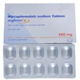 Myfortic 360 mg Tablet 10's