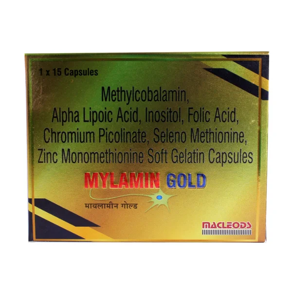 Mylamin Gold Softgel Capsule 15's