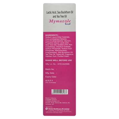 Mymazole Feminine Hygiene Wash 100ml, Pack of 1