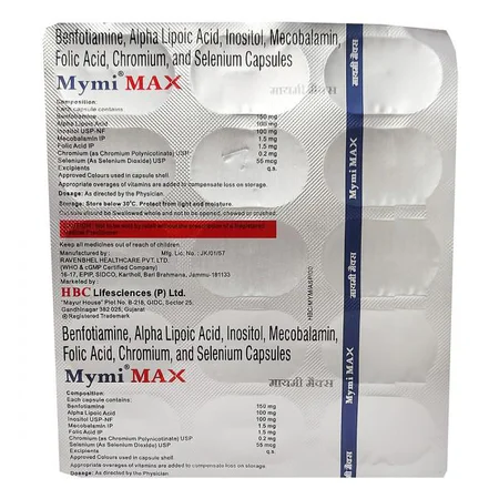 Mymi Max Capsule 15's